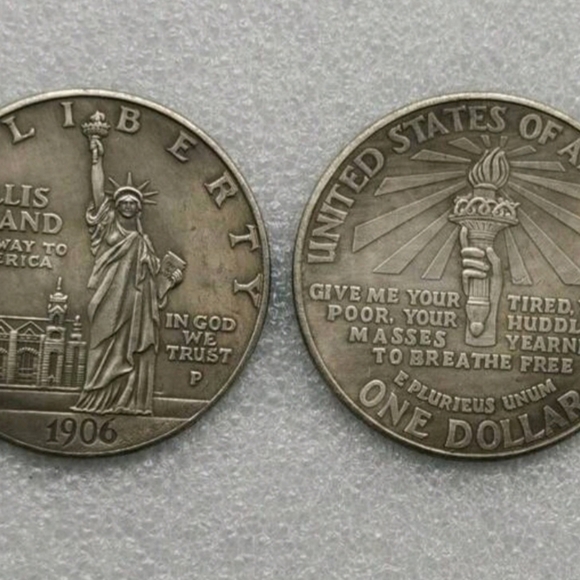 Ellis Island Commemorative Coin - Picture 3 of 4